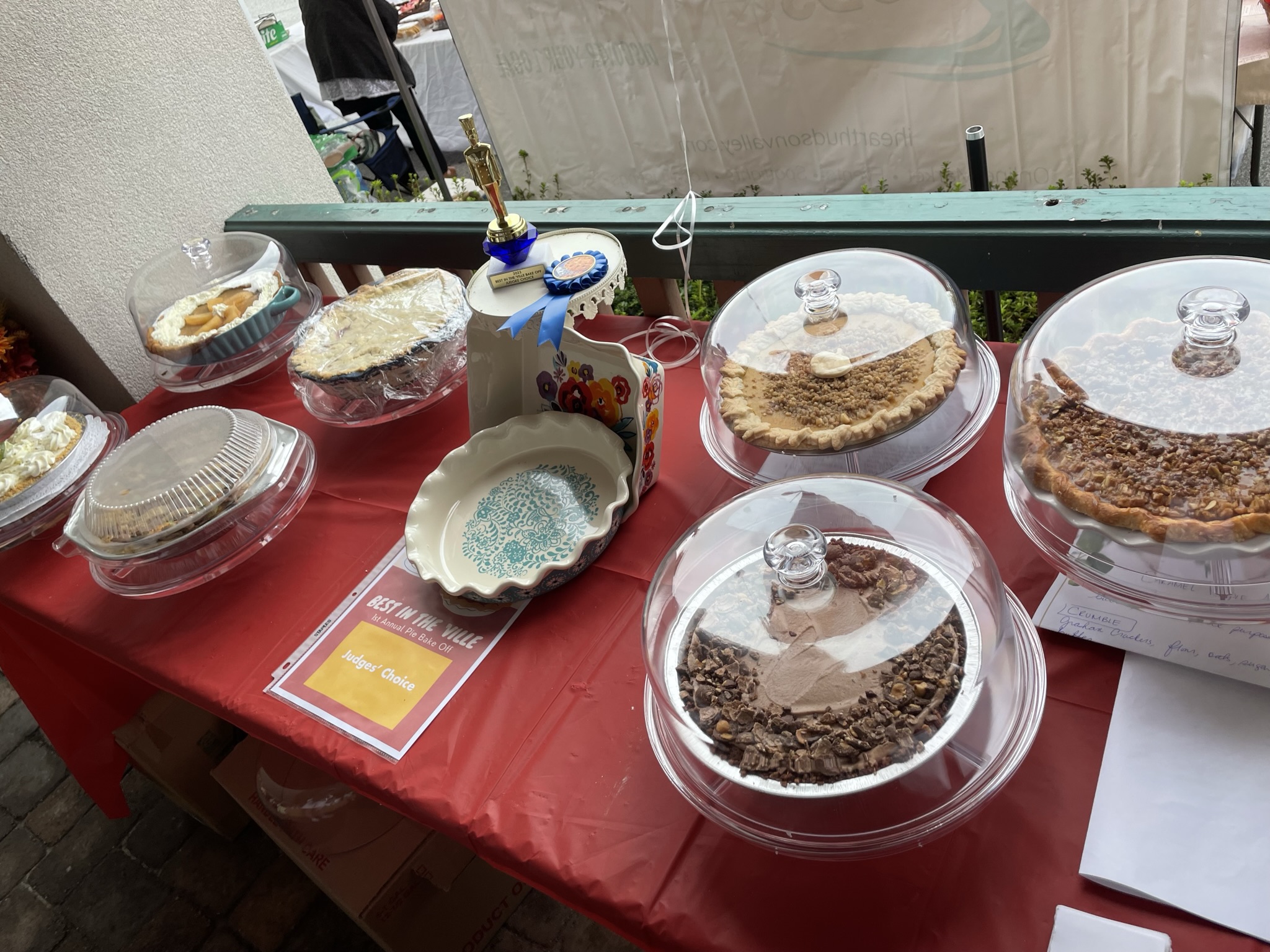 Pie contest from New Moon Harvest Festival